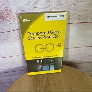 JETech NEW UNopened Tempered Glass‎ Screen Protector for Iphone 11/XR